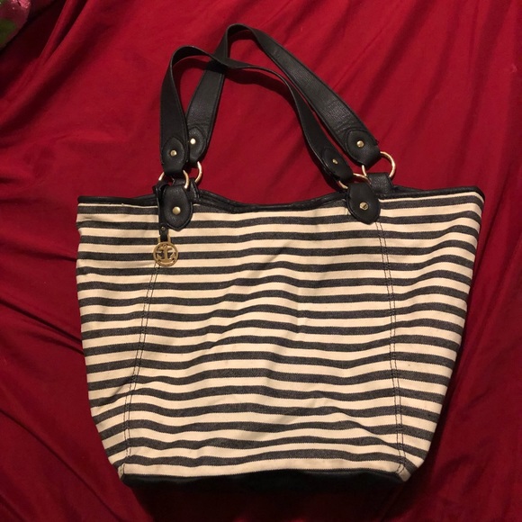 Tommy Hilfiger Handbags - Tommy Hilfiger Striped Shoulder Bag